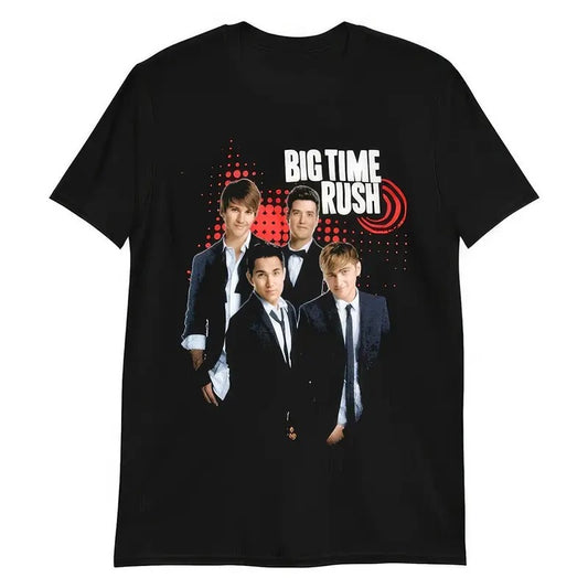 Big Time Rush 2012 Tour Black Concert T-Shirt Collection