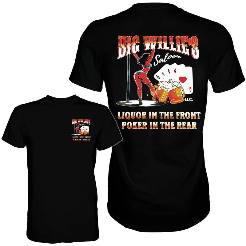 Big Willie's Saloon Unisex Tee