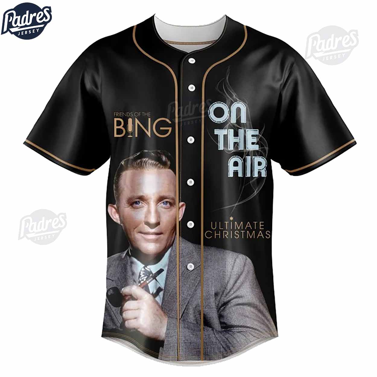 Bing Crosby Ultimate Christmas Baseball Jersey Lovers - Padres Jersey Oasis: Elevate Your Baseball Style Game... (Image 3)