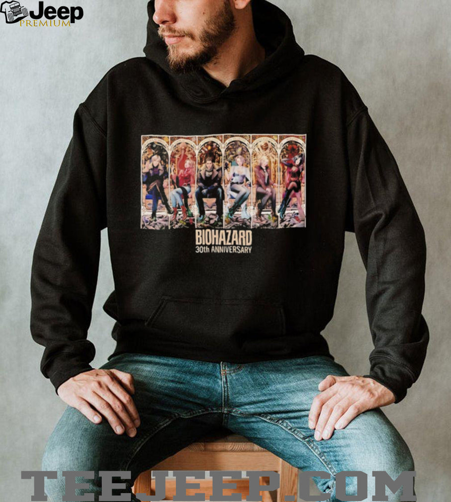 Biohazard Resident Evil 30th Anniversary Character Panel T Shirt