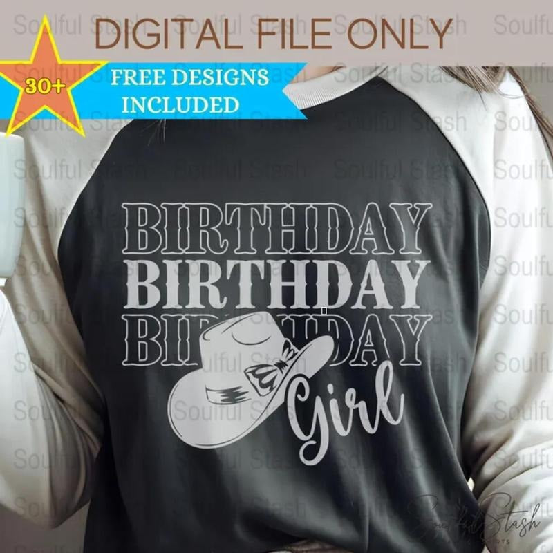 Birthday Girl Shirt, Cowgirl Shirt, Western Shirt, Horse Lover T Shirts, Coquette Cowboy Shirt, Bow Birthday Shirt MFOT4...