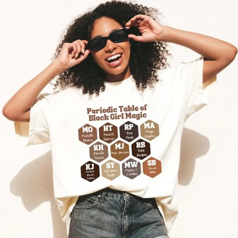 Black History Month T-shirt, Sweatshirt, Hoodie, Toddler I Am Black History Hoodie, Periodic Table Shirt, Black History Onesie, Black Girl Magic