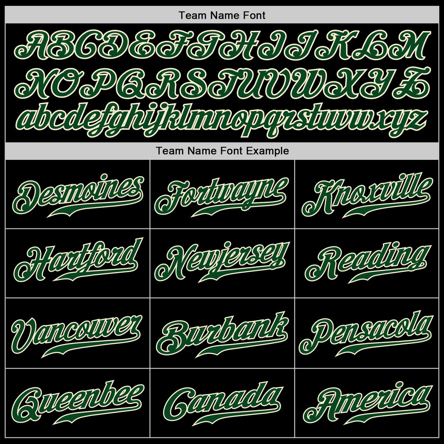 Custom Black Green-Cream Authentic Baseball Jersey
