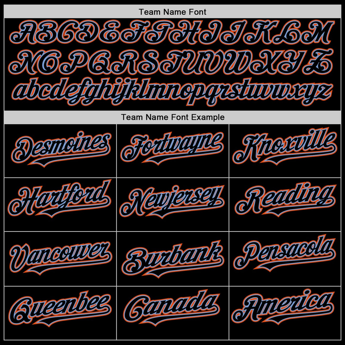 Custom Black Powder Blue-Orange Mesh Authentic Throwback Baseball Jersey T-Shirts, Hoodie, Sweatshirt (Image 4)