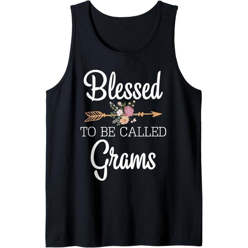 Blessed To Be Called Grams Tank Top T-Shirts, Hoodie, Sweatshirt | WearSparks.com