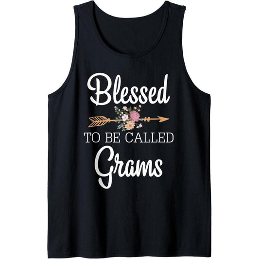 Blessed To Be Called Grams Tank Top T-Shirts, Hoodie, Sweatshirt | WearSparks.com