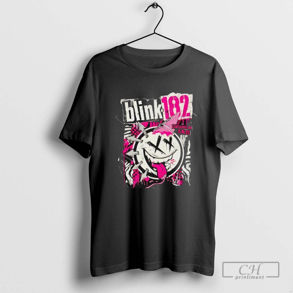 Blink 182 Sept 16 2025 Cincinnati Oh Event T Shirt Sweater