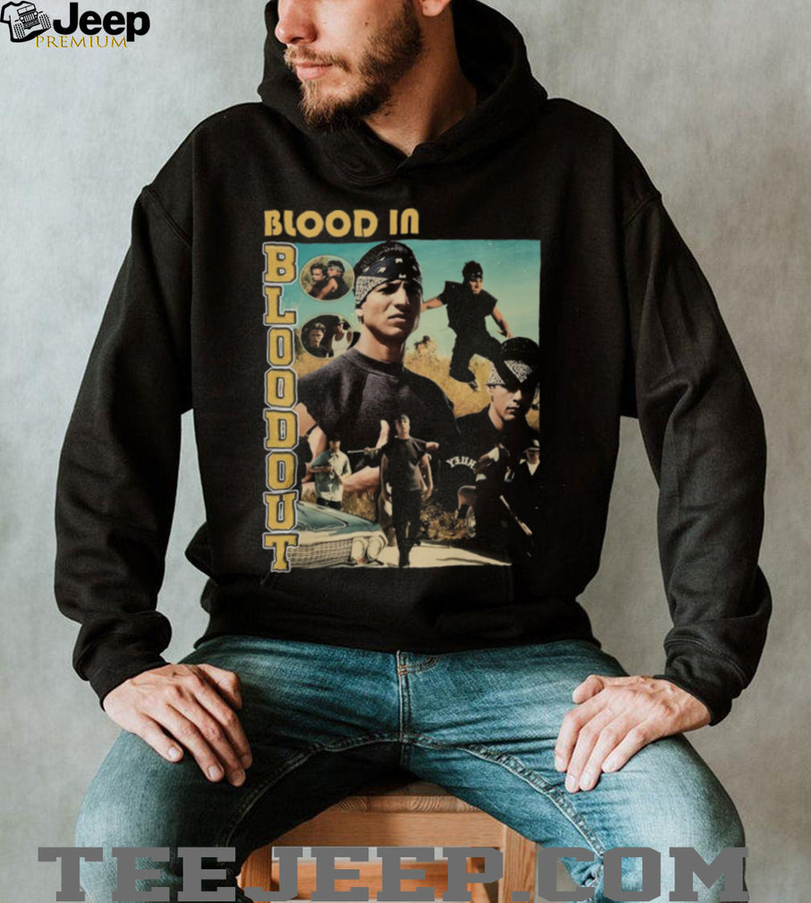 Blood In Blood Out Movie Scenes Retro Vintage Style T Shirt