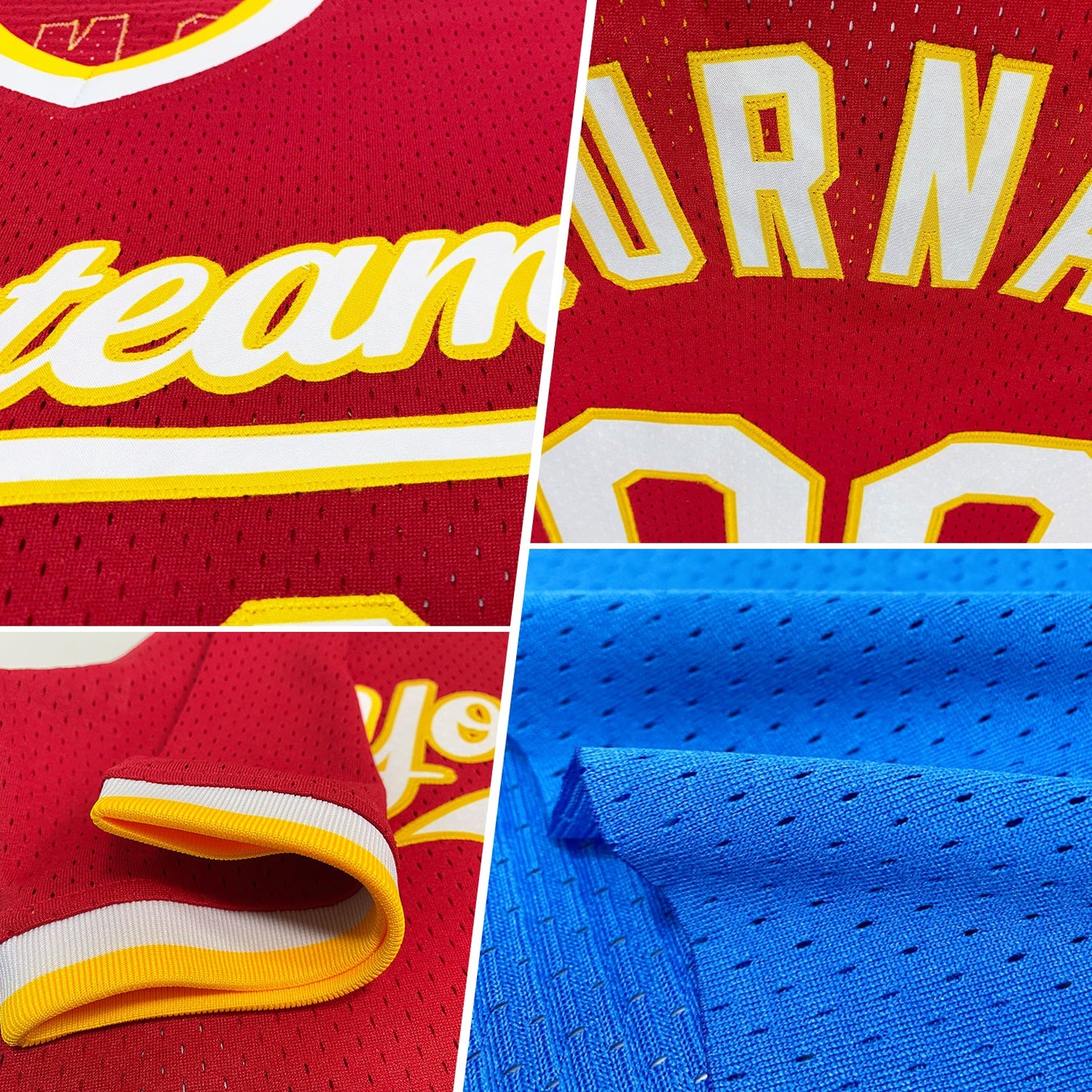 Custom Blue Red-Cream Authentic Throwback Baseball Jersey T-Shirts, Hoodie, Sweatshirt | WearSparks.com (Image 2)