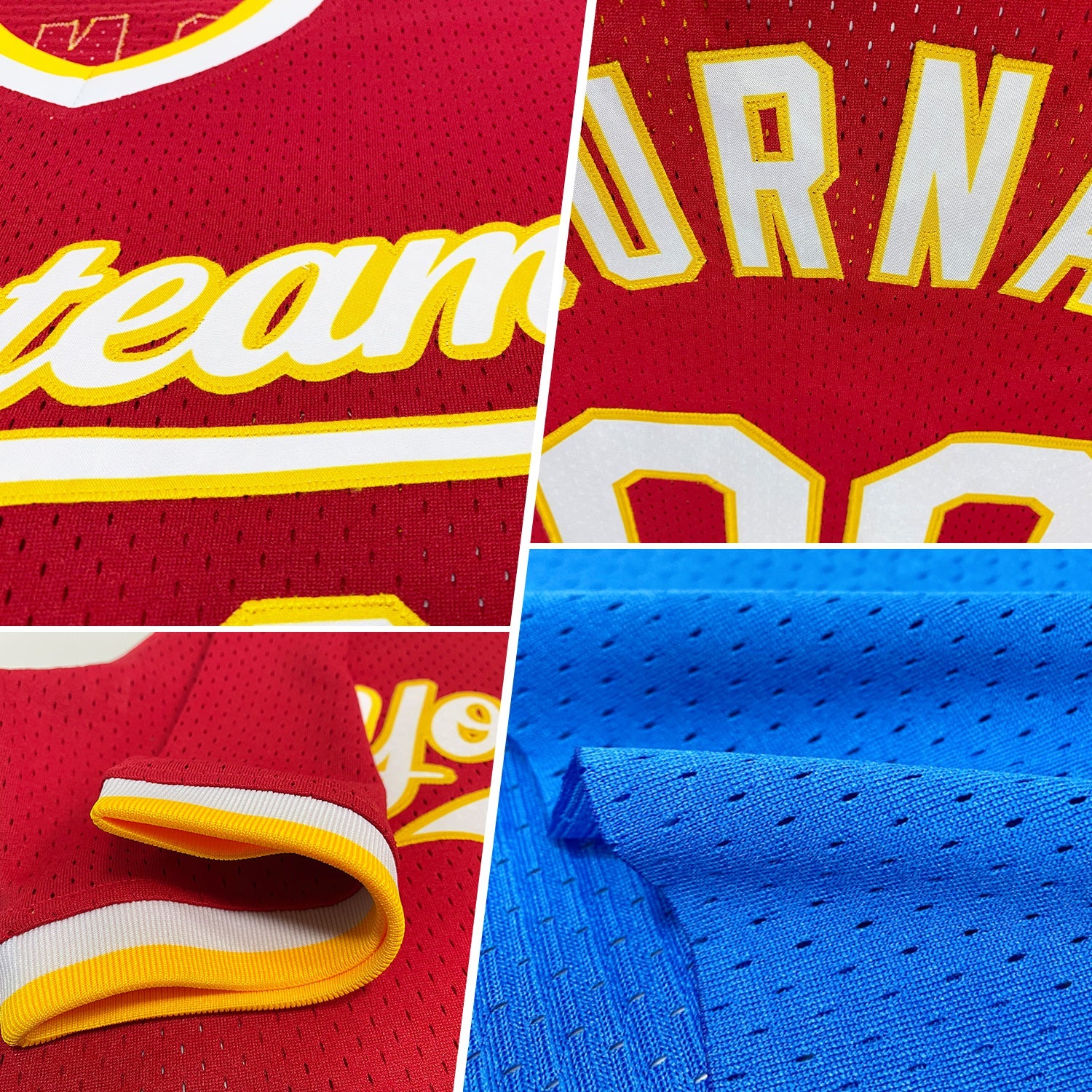 Custom Blue Red-Cream Authentic Throwback Baseball Jersey T-Shirts, Hoodie, Sweatshirt | WearSparks.com (Image 2)