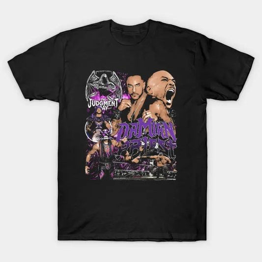Damian Priest The Judgment Day T-Shirt, Damian Priest Shirt, Professional Wrestler Fan Gift For Men Women Unisex Tee, Crew Neck SweatShirt, Hoodie, 100% Cotton, Black/White/Red/Navy/Blue, S-5XL