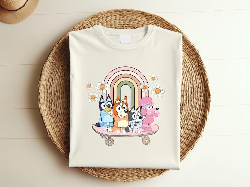 Bluey Eras Tour Shirt, Bluey Family Shirt, Bluey Cartoon Shirt, Bluey Birthday Party Shirt, Bluey Heeler Shirt, Eras Tour Bluey 486style{n002}2
