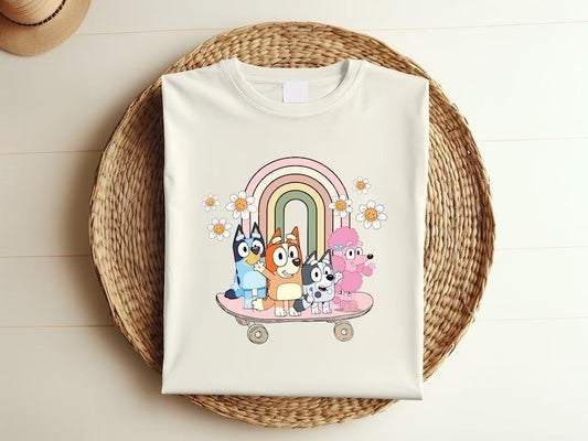 Bluey Eras Tour Shirt, Bluey Family Shirt, Bluey Cartoon Shirt, Bluey Birthday Party Shirt, Bluey Heeler Shirt, Eras Tour Bluey 486style{n002}2