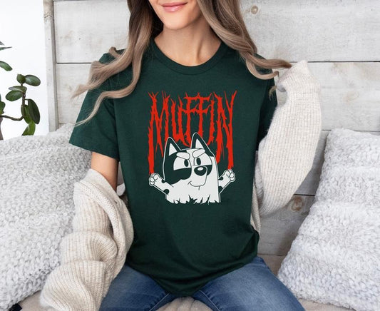 Bluey Muffin Heeler Sweatshirt, Funny Bluey Shirts, Bluey Bingo Family Shirt, Chilli Mum Shirt, Bluey Family Tee,