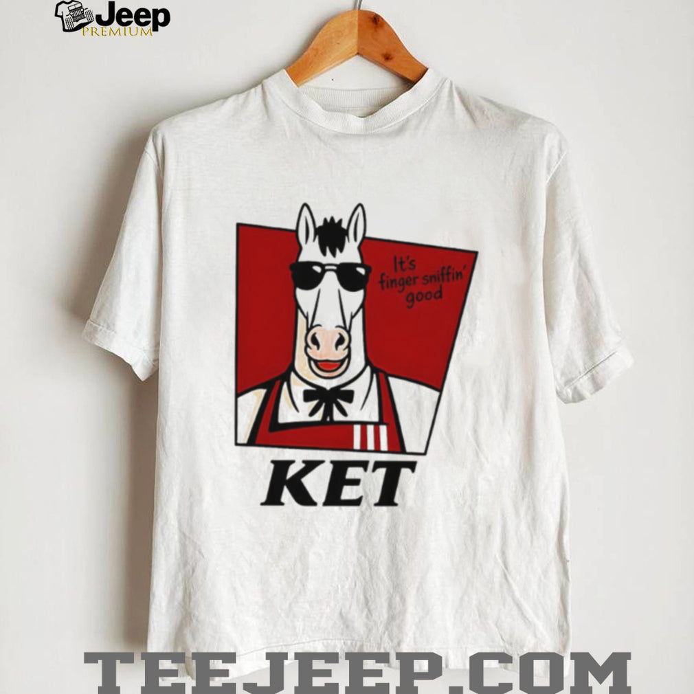 BoJack Horseman KET Parody Finger Sniffin’ Good White T Shirt