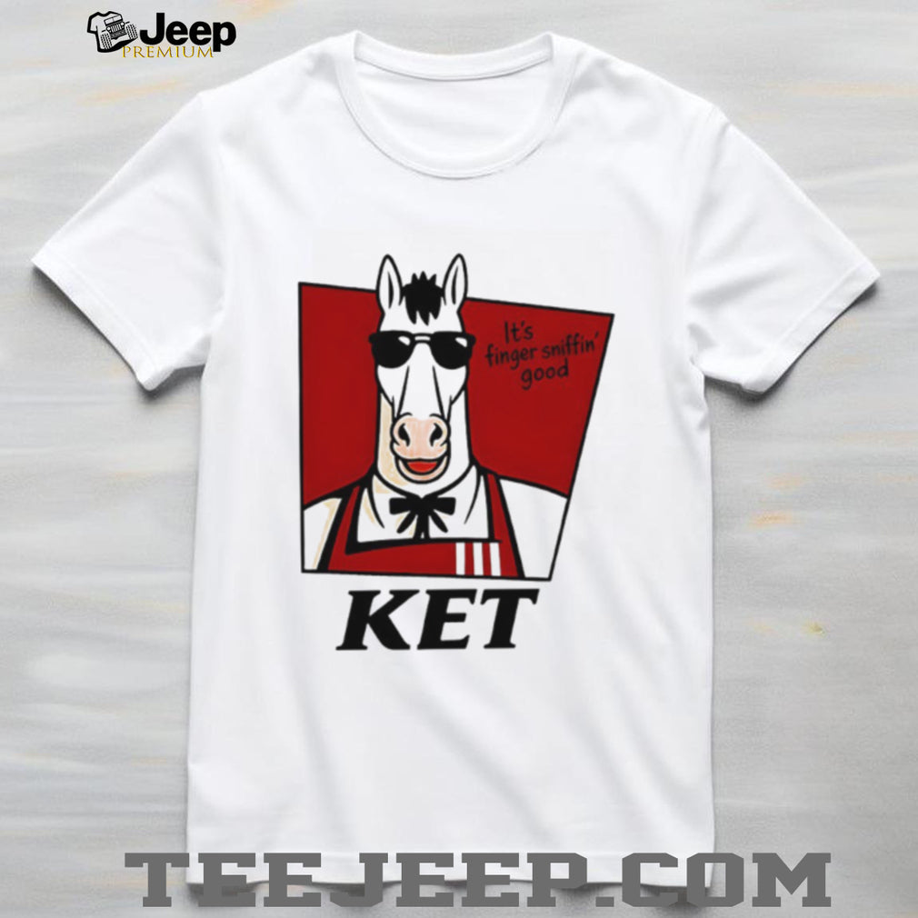 BoJack Horseman KET Parody Finger Sniffin’ Good White T Shirt