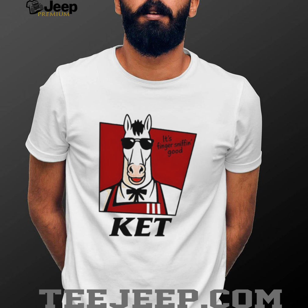 BoJack Horseman KET Parody Finger Sniffin’ Good White T Shirt