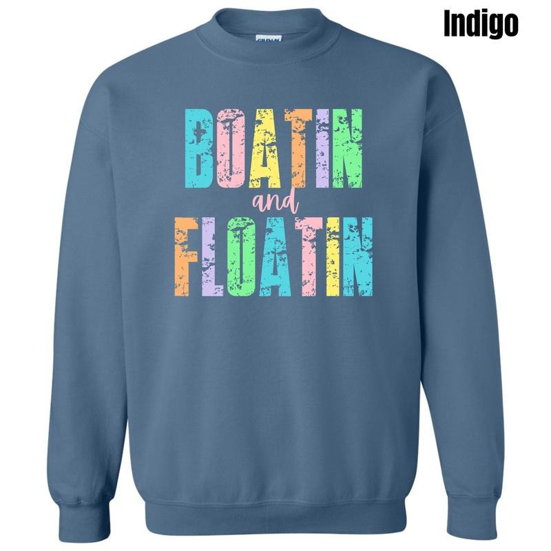 Boatin & Floatin Sweatshirt 'NLB' T-Shirts, Hoodie | WearSparks.com