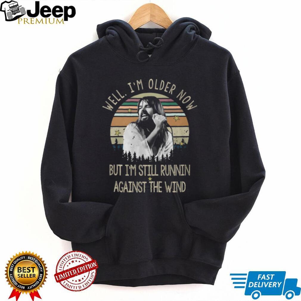 Bob Seger Vintage Sunset Running Against The Wind Lyric T Shirt
