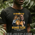 Bonnie Tyler In Memory Of 1951 2026 Tribute Vintage Retro Style Fans Shirt