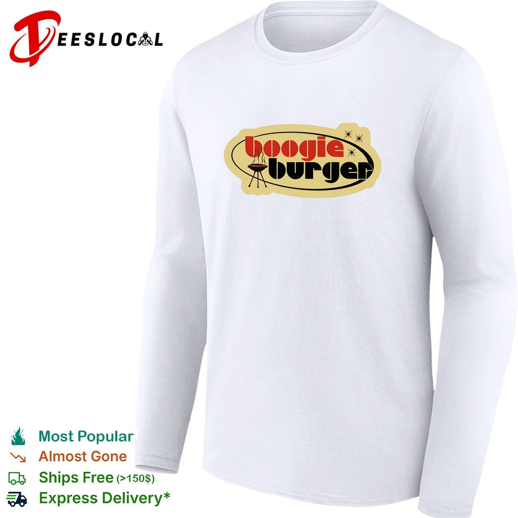 Boogie Burger grill logo shirt