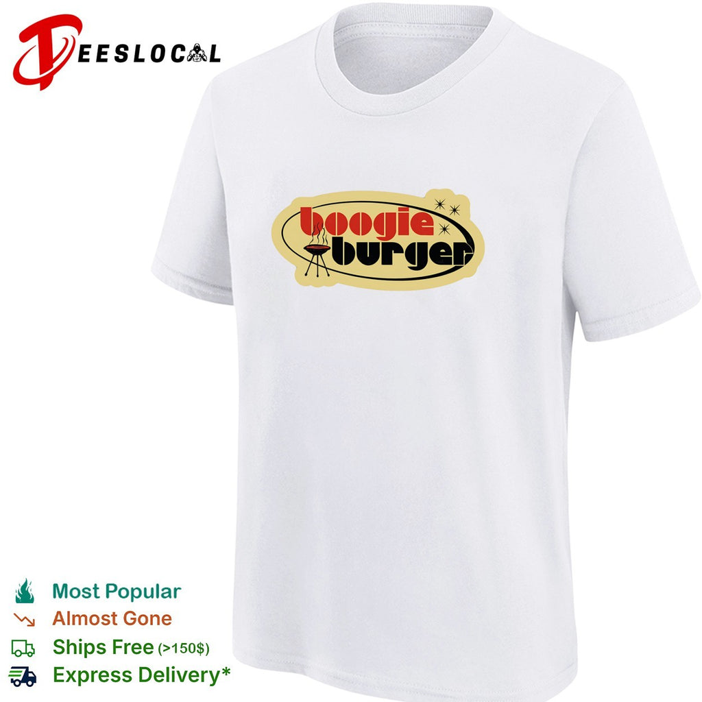 Boogie Burger grill logo shirt