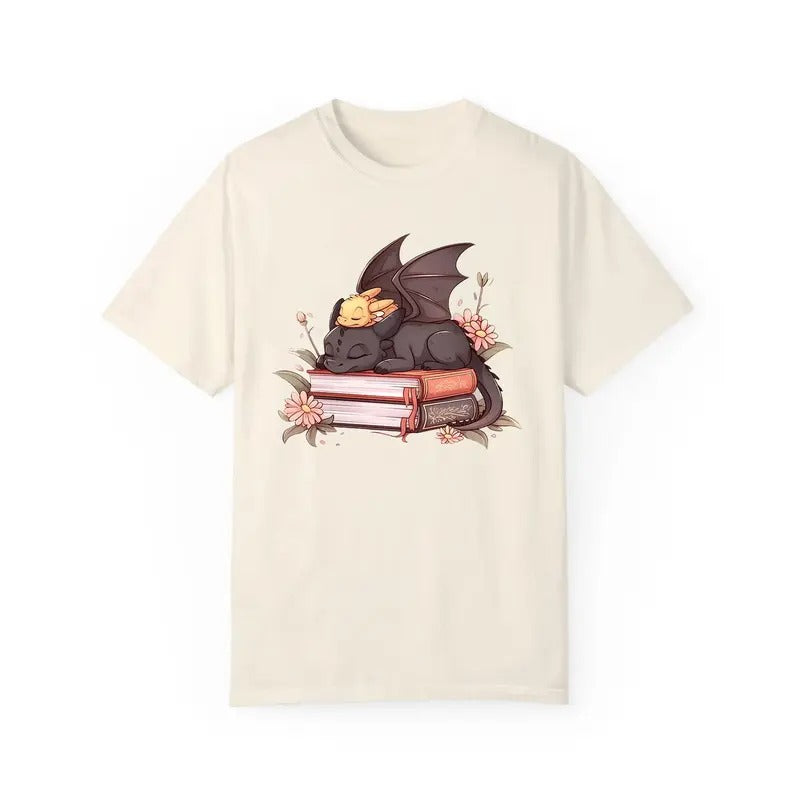 Book Dragon, Fourth Wing Series Iconic T-Shirt, Dragon Rider, Book Merch, Onyx Storm, Fourth Wing Lover, Gift For Fan,...