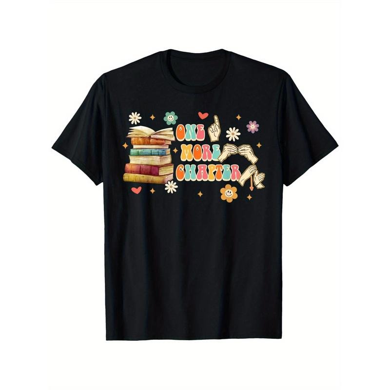 Book Lover Groovy T-Shirt, 100% Cotton, Thanksgiving Christmas New Year Gift for Men Women Family Friends,Black Made in USA