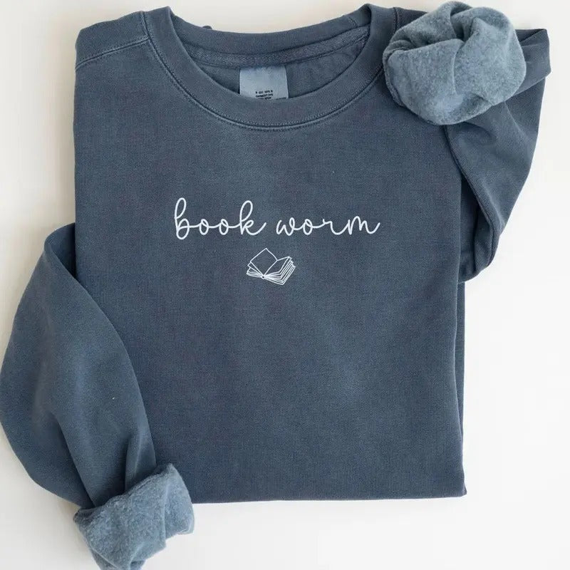 Bookworm Sweatshirt, Bookish Shirt, Book Club Sweatshirt, Booktok Shirt, Book Hoodie, Book Lover Crewneck