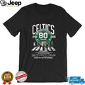 Boston Celtics 80 Seasons Legends Signatures Shirt
