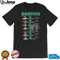 Boston Celtics Team Player Signatures 2024 NBA Championship Era Fan T shirt