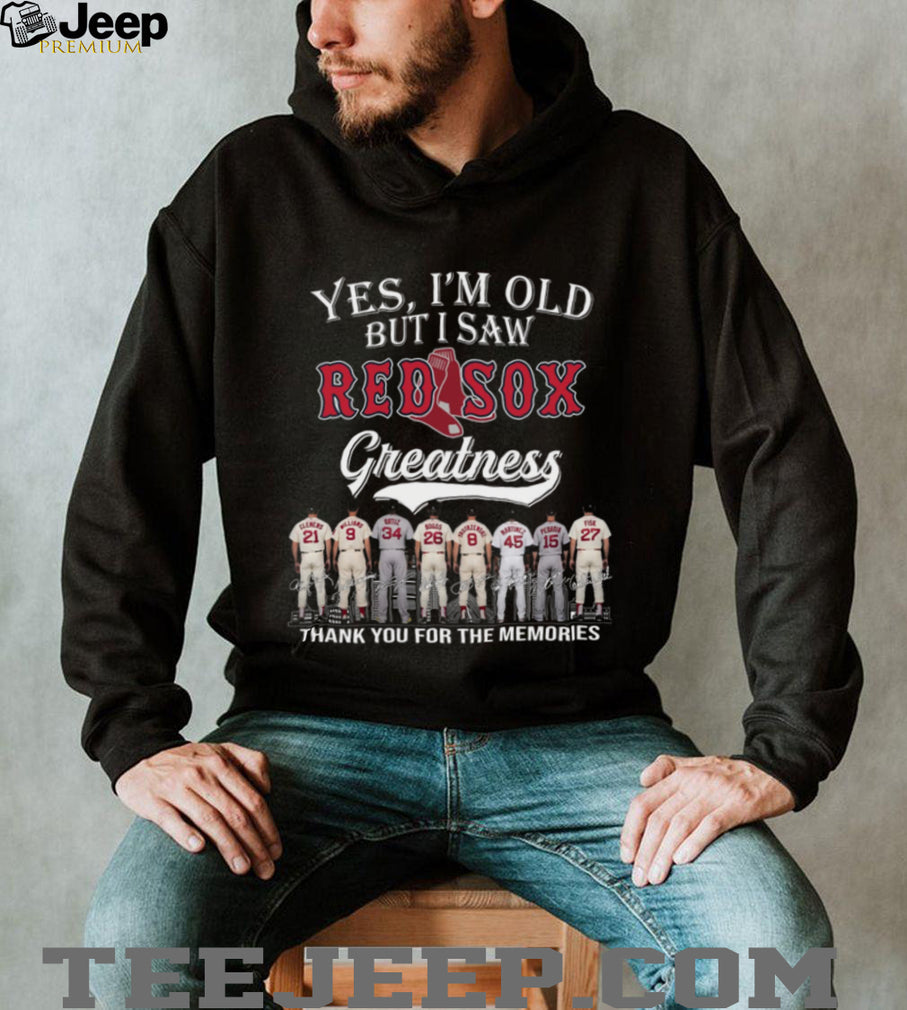 Boston Red Sox MLB Baseball Team Legends Vintage Style Retro Fan Men Women Shirt