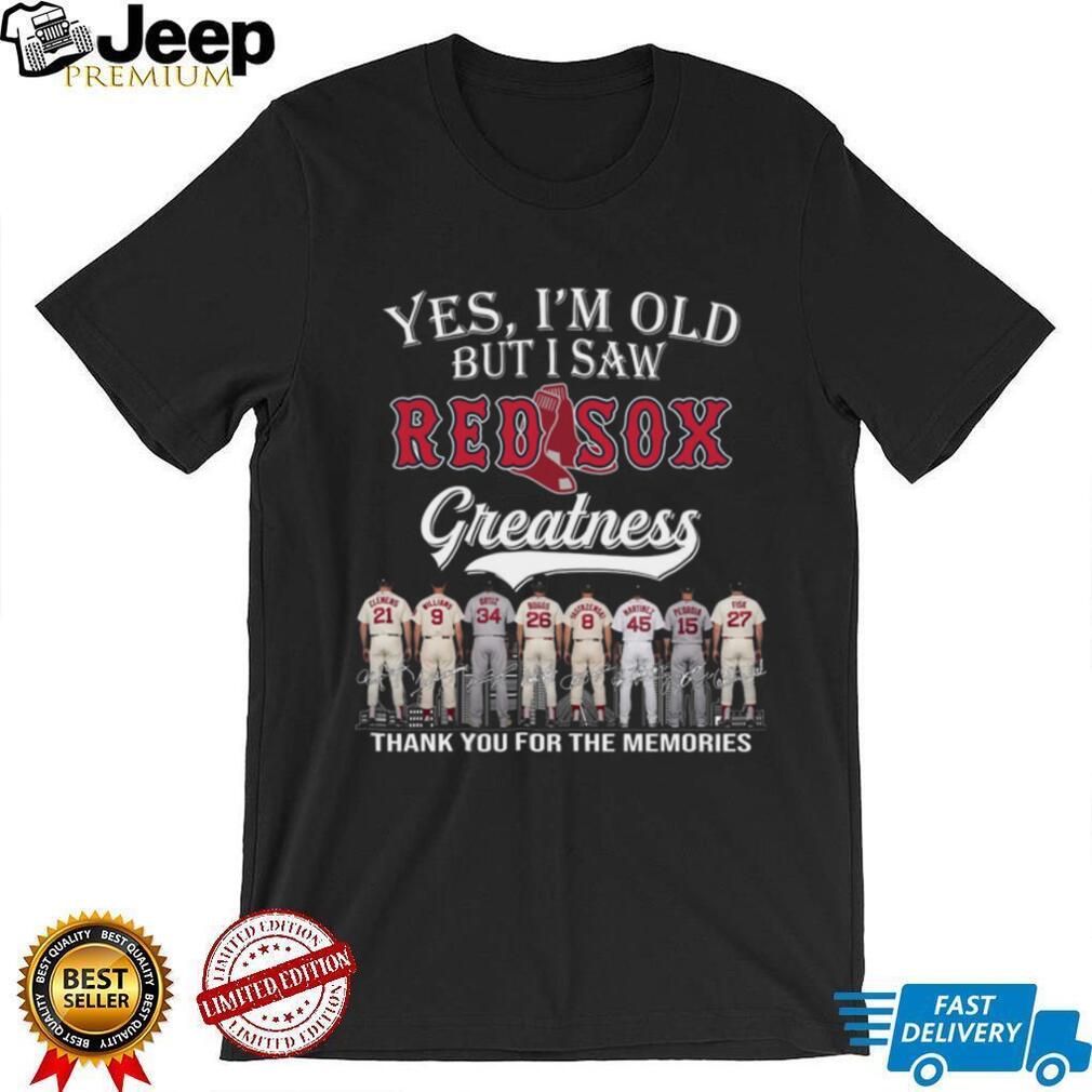 Boston Red Sox MLB Baseball Team Legends Vintage Style Retro Fan Men Women Shirt