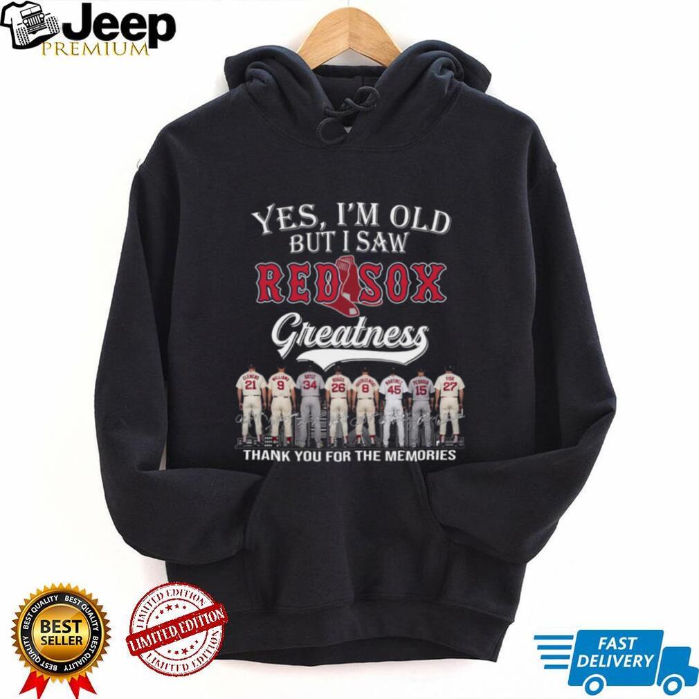 Boston Red Sox MLB Baseball Team Legends Vintage Style Retro Fan Men Women Shirt
