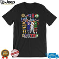 Boston Sports Legends Orr Brady Ortiz Russell City of Champions T Shirt