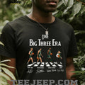 Boston The Big Three Era Celtics Bird McHale Parish Lucky Vintage Retro Shirt
