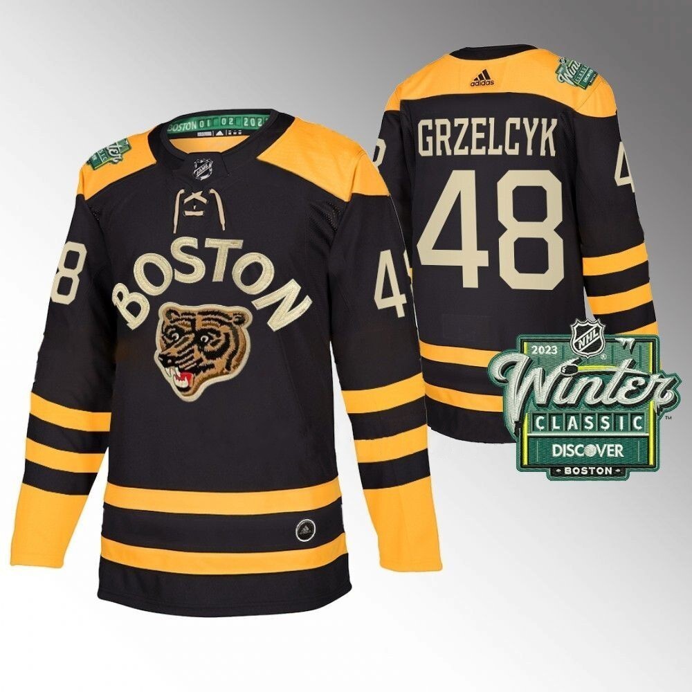 Boston Bruins #48 Matt Grzelcyk 2023 Winter Classic Black