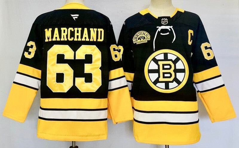 Boston Bruins #63 Brad Marchand Style 1