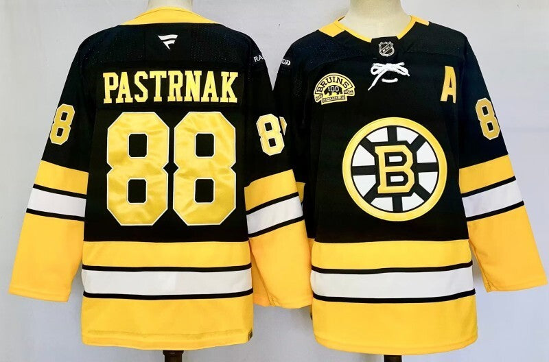 Boston Bruins #88 David Pastrnak Style 3