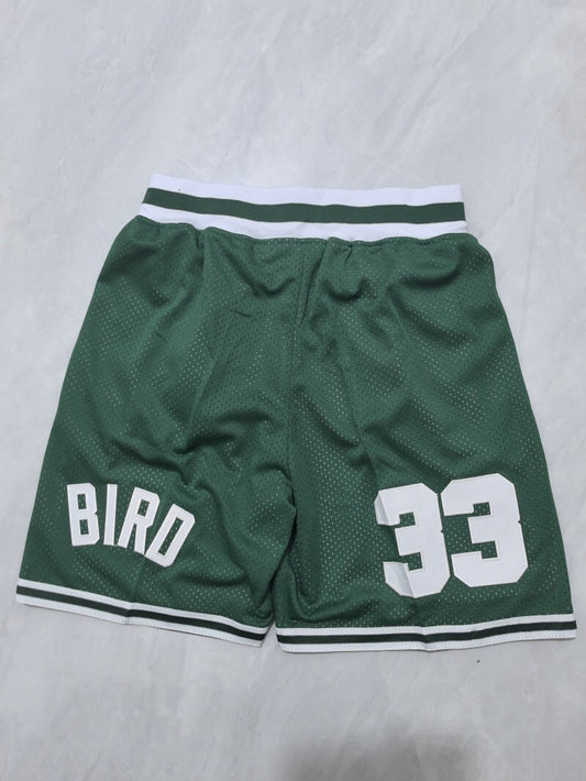 Boston Celtics Celtics Green Retro Shorts Style 3