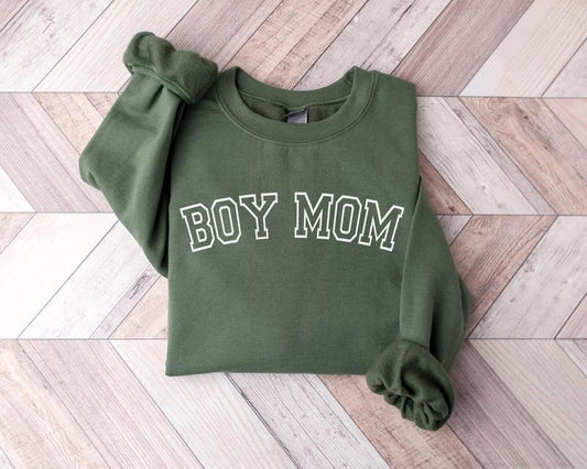 Boy Mom Sweatshirt, Mom Of Boys, Mom Life Sweatshirt, Mother's Day Sweatshirt, Funny Mother's Day Gift, Cute Mom Sweatshirt