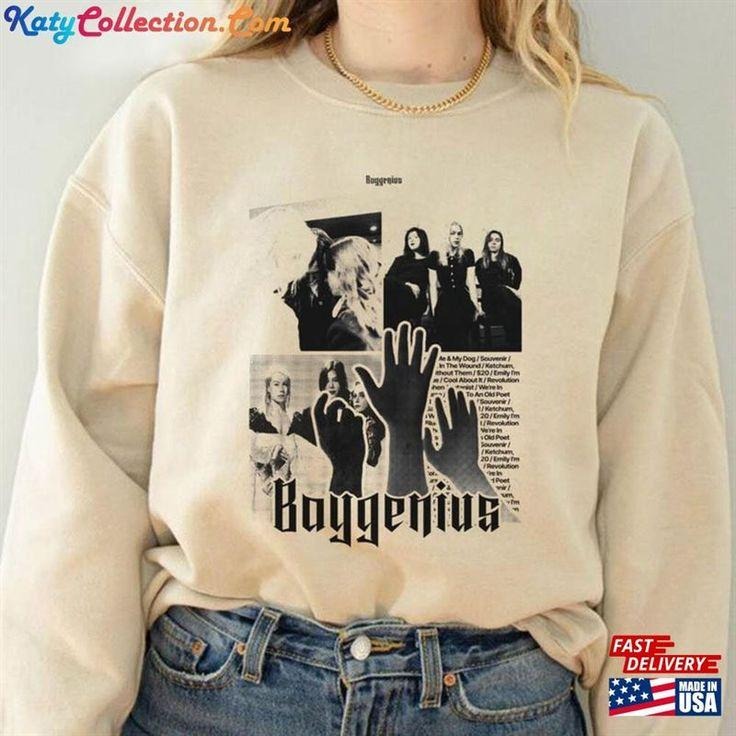 Boygenius Sweatshirt Reset Tour 2023 Band Sweatshirt