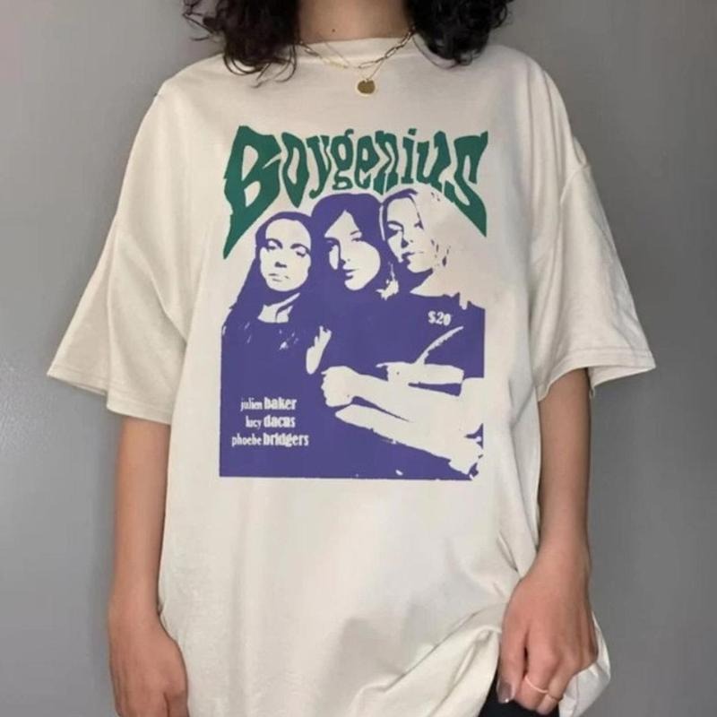 Boygenius Unisex T-shirt, Boygenius Tour 2023 T-shirt, BoygeniusShirt, Boy Genius, Indie Rock Tee