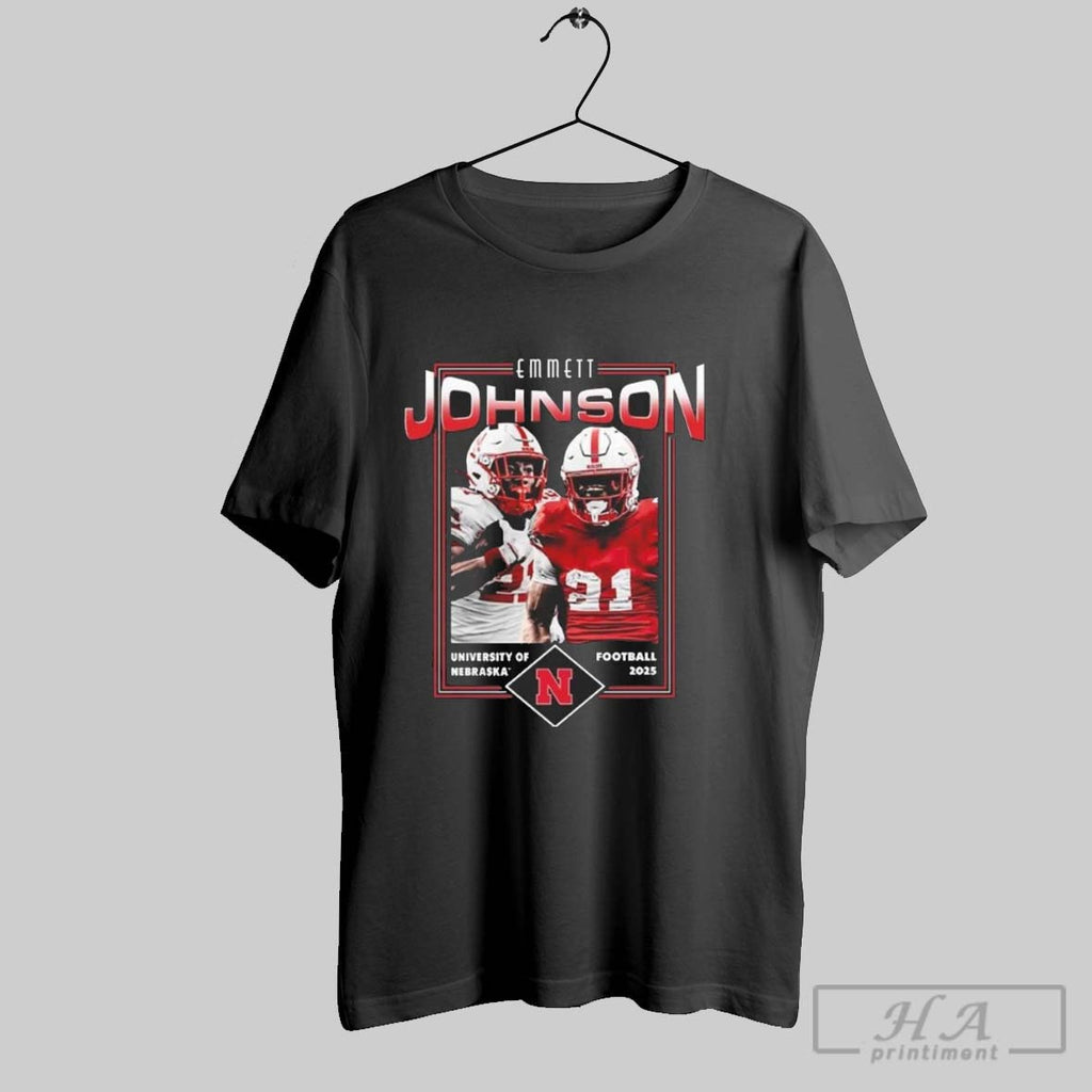Boys Nebraska Huskers Youth Emmett Johnson Portrait