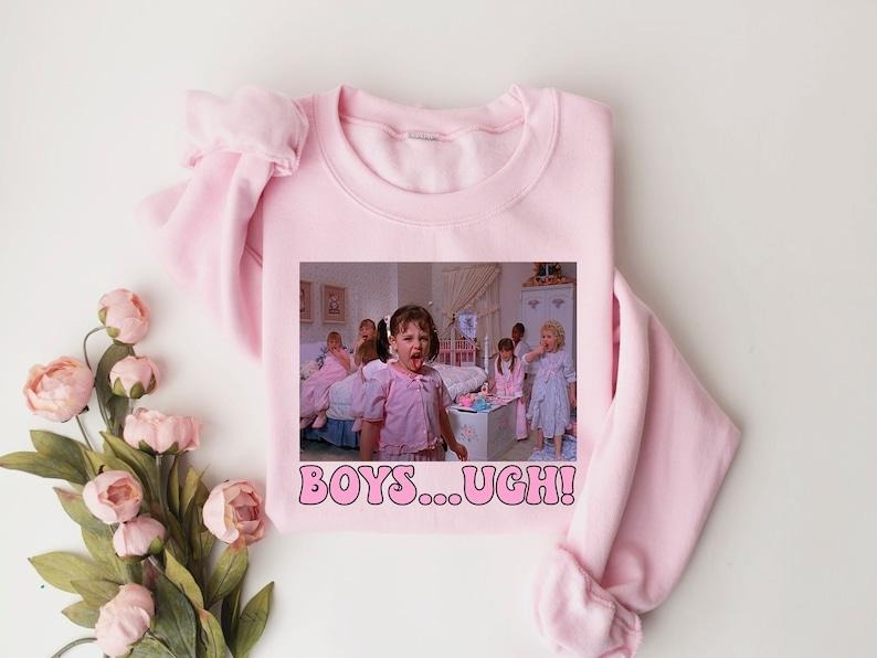 Boys Ugh Funny Valentines Sweatshirt, Valentines Day Shirt, Boys Ugh Shirt, Gift For Valentines Day, Retro Valentine  Hoodie and Sweater; T-shirt