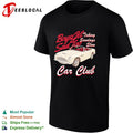 Boys get sad too Car Club taking Sundays slow vintage car shirt
