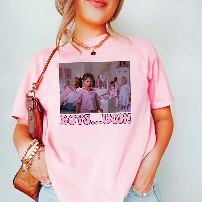 Boys... Ugh! T-Shirt, Boys... Ugh! T-Shirt, Funny Valentines Day Tee, Retro Valentine Shirt, Valentines Gift, Take Me Back To The 90's Shirt