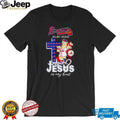 Braves In My Veins Jesus In My Heart Atlanta Baseball Christian Mascot T Shirt