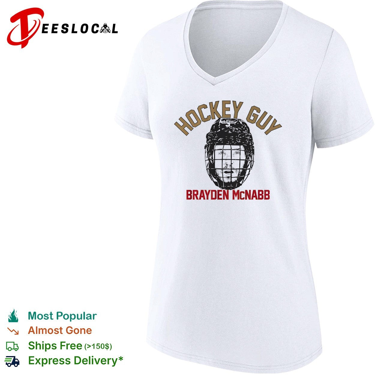 Brayden McNabb Vegas Golden Knights NHL Hockey shirt