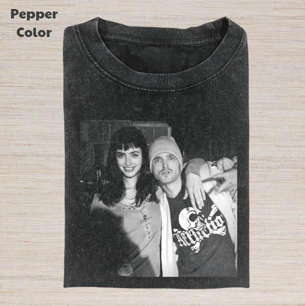 Breaking Bad Vintage Graphic Tee, Jesse Pinkman And Jane Margolis T-Shirt, Movies Tee, Unisex Meme Cringe Funny Dumb Shirt, Menswear Womenswear Streetwear